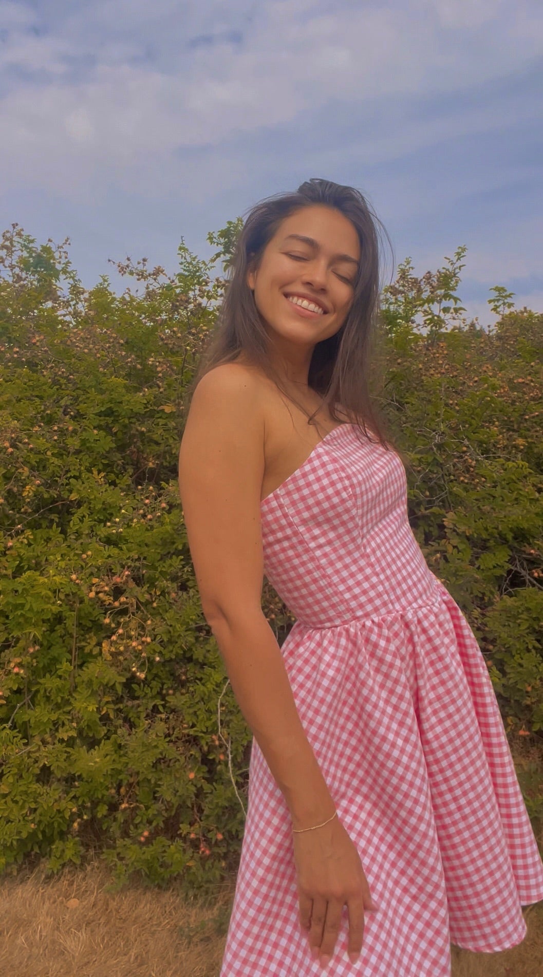 Pink Letters Corset Dress