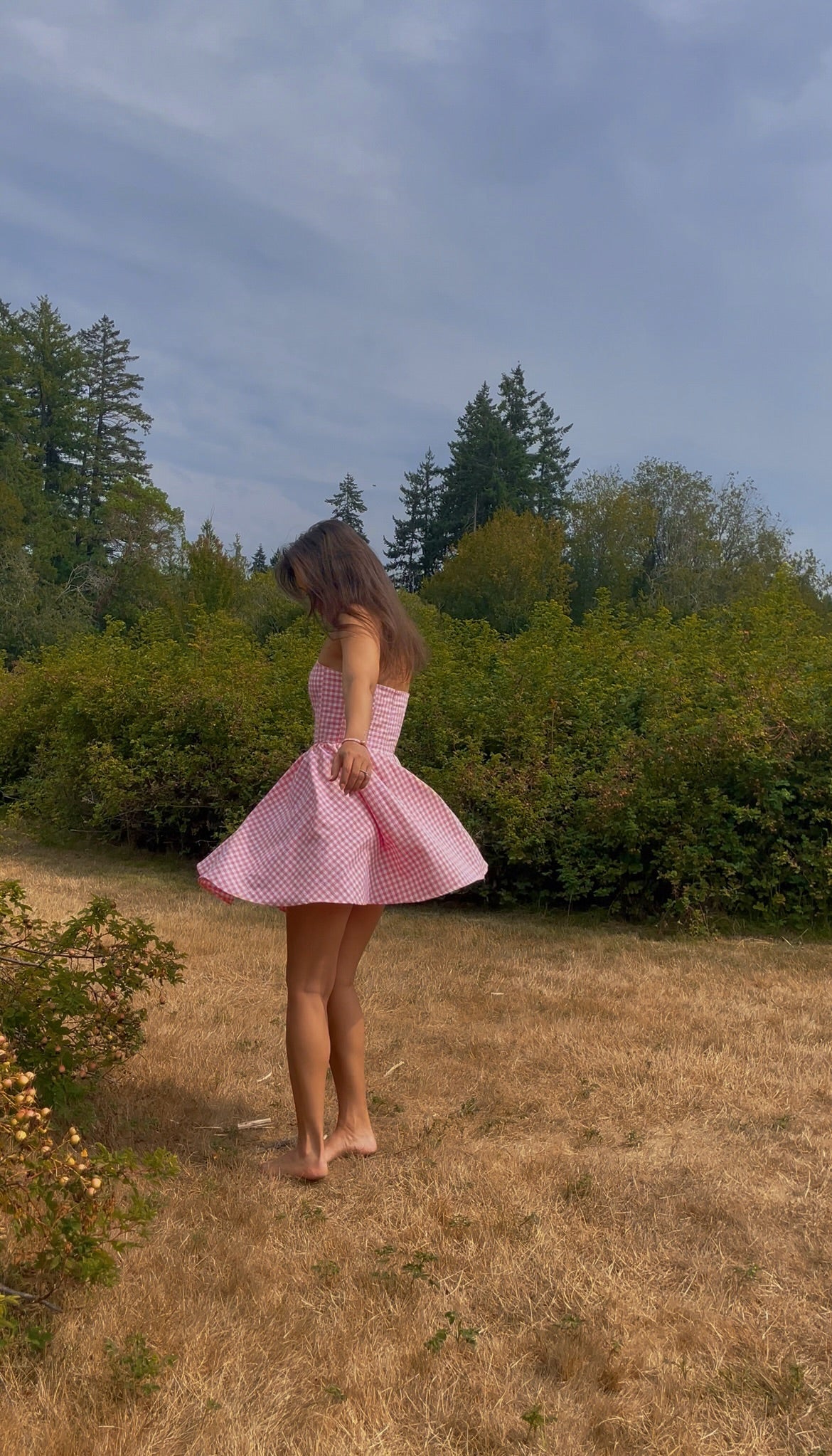 Pink Letters Corset Dress